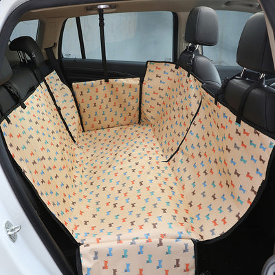 PetPassenger Backseat Hammock in beige